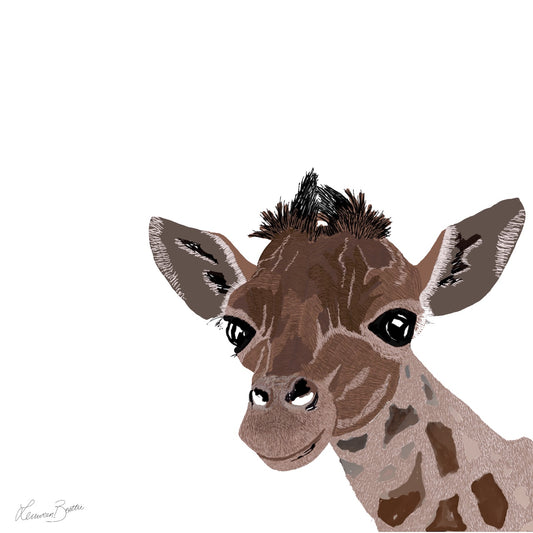 Gigi the Giraffe, Illustration