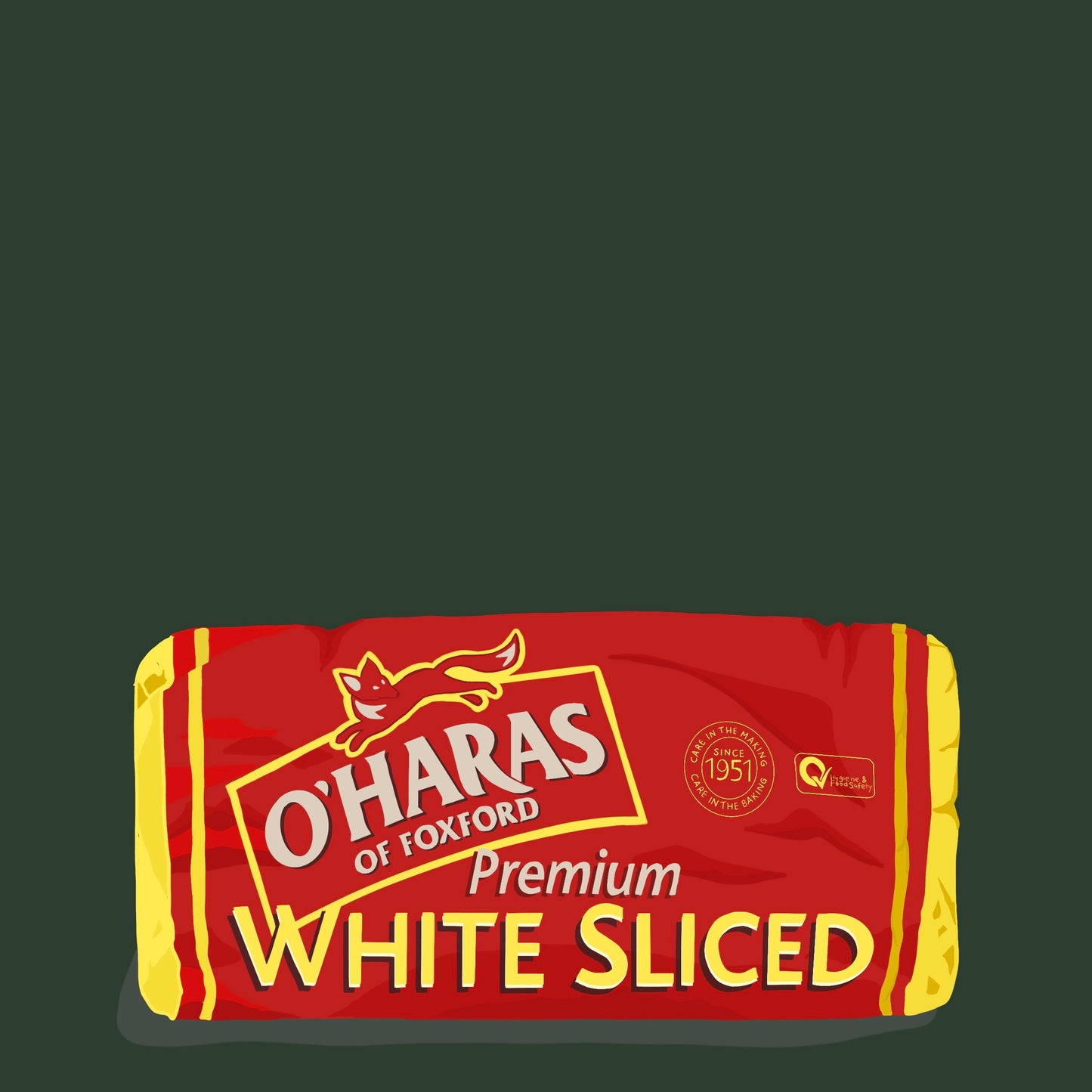 O’Haras Bread Illustration