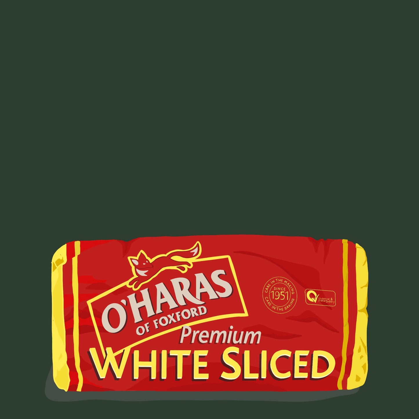 O’Haras Bread, Food Illustration