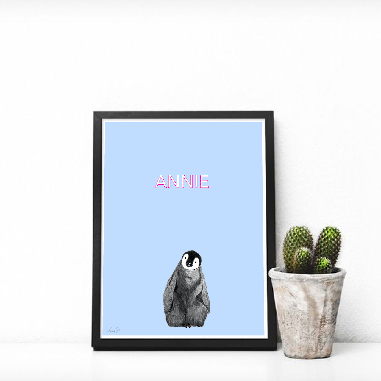 Baby Penguin Illustration