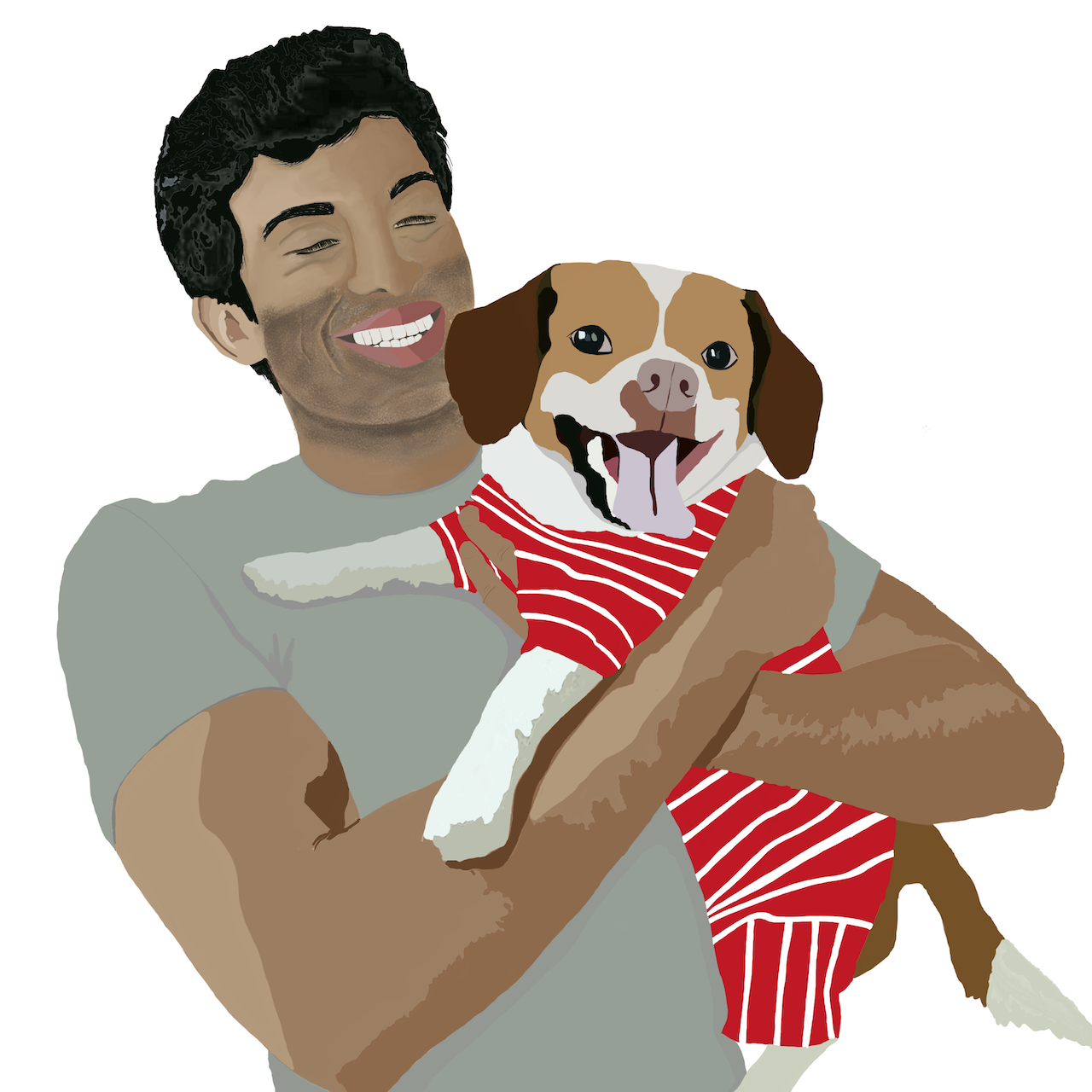 Pet Portrait Bespoke Illustrations